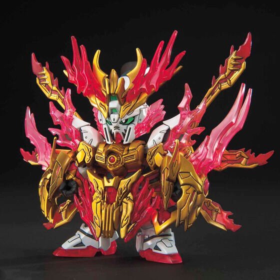 Alternative view of SD SANGOKU SOKETSUDEN [33] YAN HUANG ZHANG FEI GOD GUNDAM