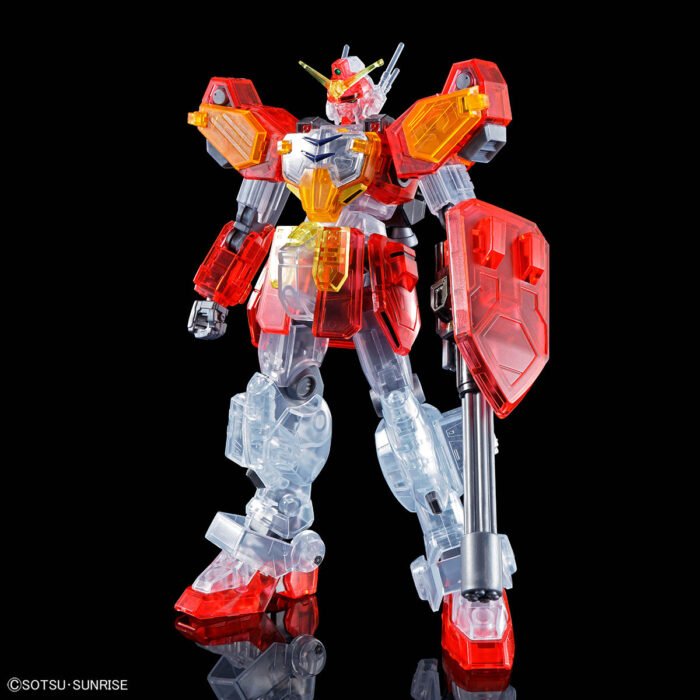 Alternative view of HG 1/144 Gundam Heavyarms [Clear Color]