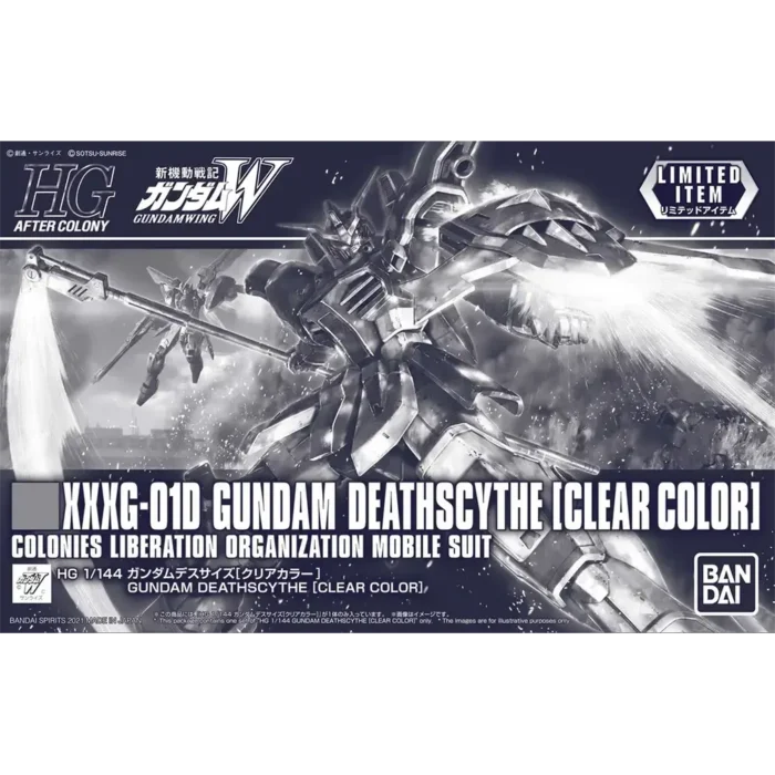 HG 1/144 Gundam Deathscythe [Clear Color]