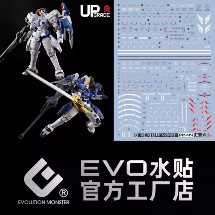 MG 1/100 TALLGEESE II/III EVO Water Decal
