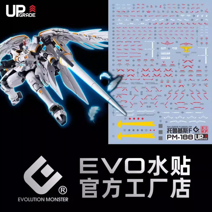 MG 1/100 TALLGEESE FLUEGEL EW EVO Water Decal