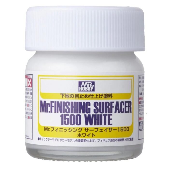 Mr Finishing Surfacer 1500 White (Bottle Type)