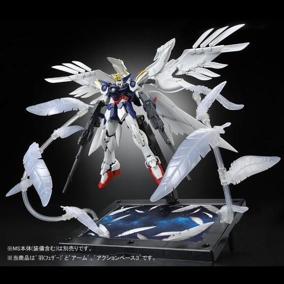 Alternative view of RG 1/144 Wing Gundam Zero EW For Expansion Effect Unit "Seraphim Feather"