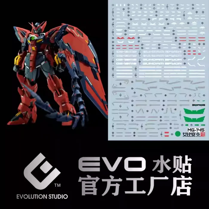 MG 1/100 GUNDAM EPYON EW EVO Water Decal