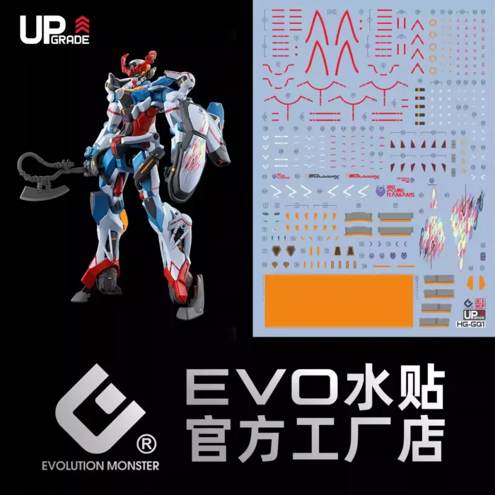 HG 1/144 Gundam GQuuuuuuX EVO Water Decal