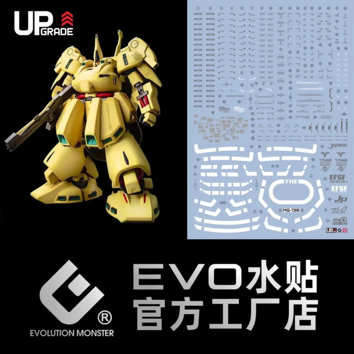 MG 1/100 The-O EVO Water Decal