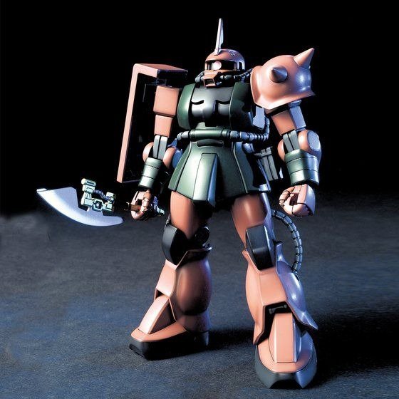 Alternative view of HGUC 1/144 #34 MS-06FS Zaku 2