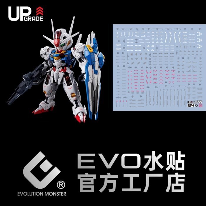 MGSD GUNDAM AERIAL EVO Water Decal