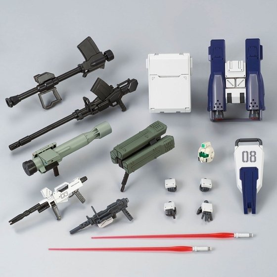 HGUC 1/144 Gundam Ground Type (Parachute Pack Version) - Image 9