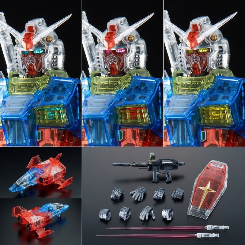 PG 1/60 CLEAR COLOR BODY FOR RX-78-2 - Image 7
