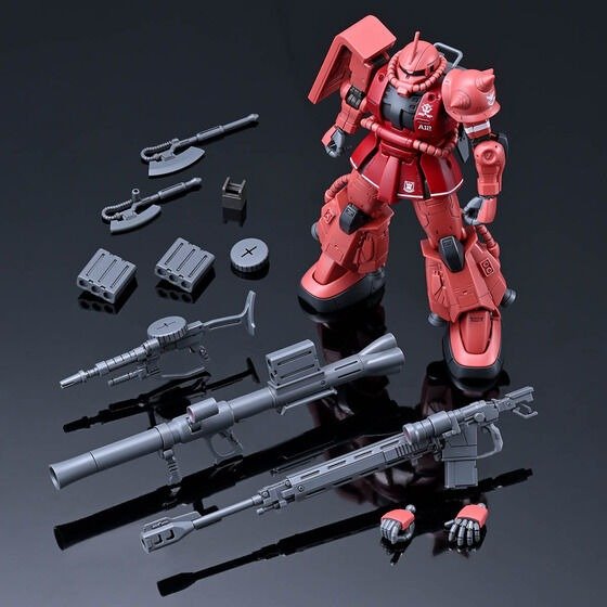 Alternative view of HGUC 1/144 MS-06S Zaku?High Mobility Type