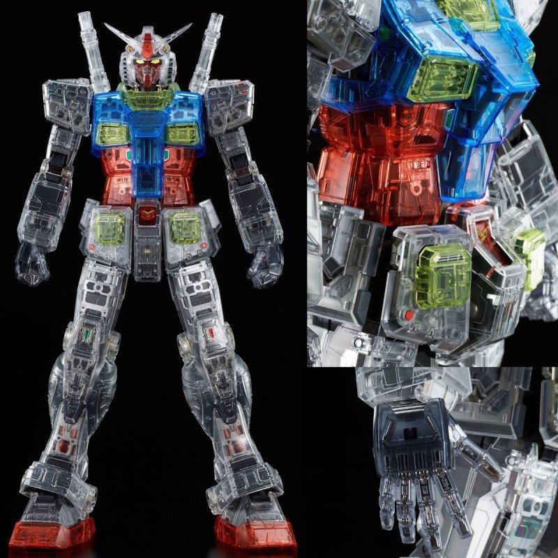 PG 1/60 CLEAR COLOR BODY FOR RX-78-2 - Image 5