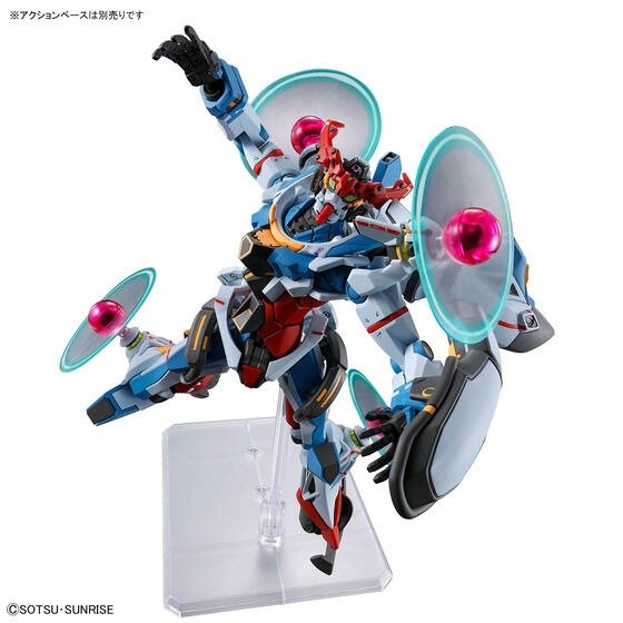 Alternative view of HG 1/144 GQuuuuuuX(Endymion Unit Awakened)