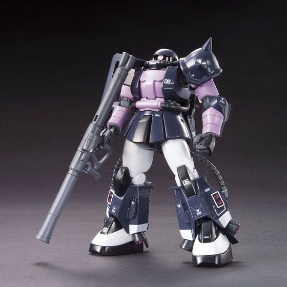 HGUC 1/144 #151 MS-06R-1A Zaku II Black Tristars - Image 4