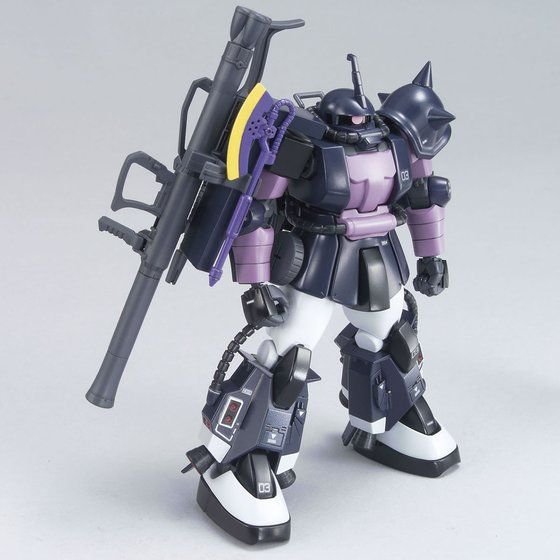 HGUC 1/144 #151 MS-06R-1A Zaku II Black Tristars - Image 3