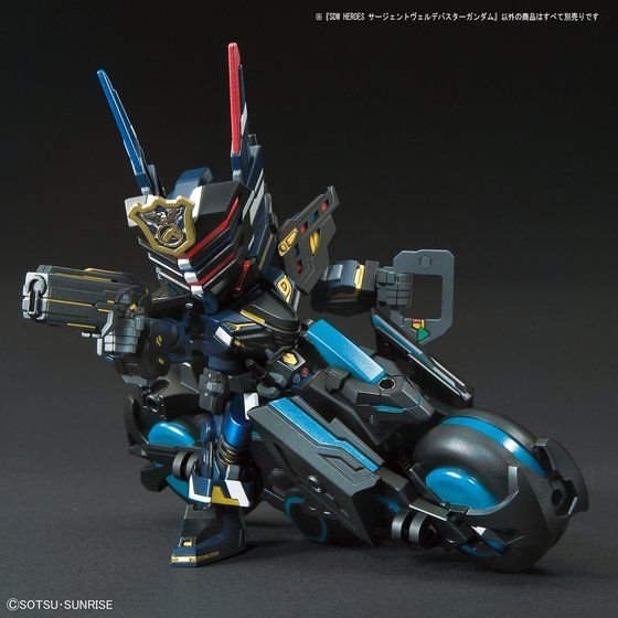 Alternative view of SDW HEROES SERGEANT VERDE BUSTER GUNDAM