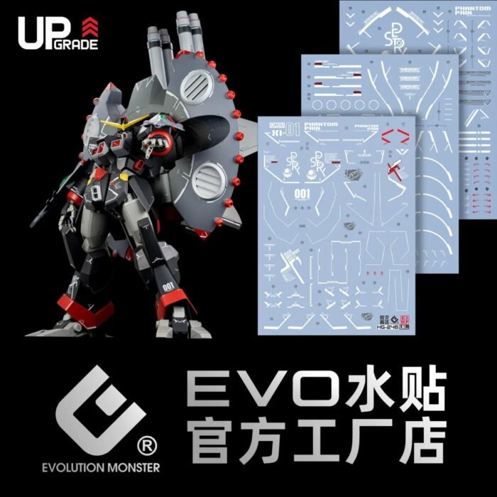 HG 1/144 DESTROY GUNDAM EVO Water Decal
