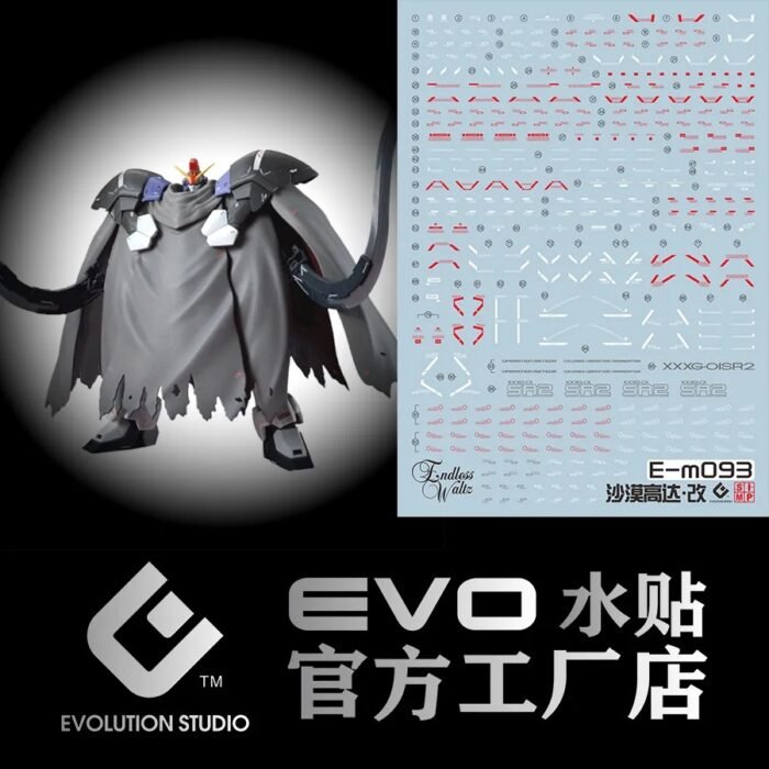 MG 1/100 GUNDAM Sandrock Custom EW EVO Water Decal