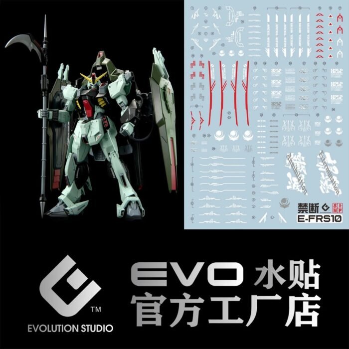 Full Mechanics 1/100 Forbidden Gundam EVO Water Decal