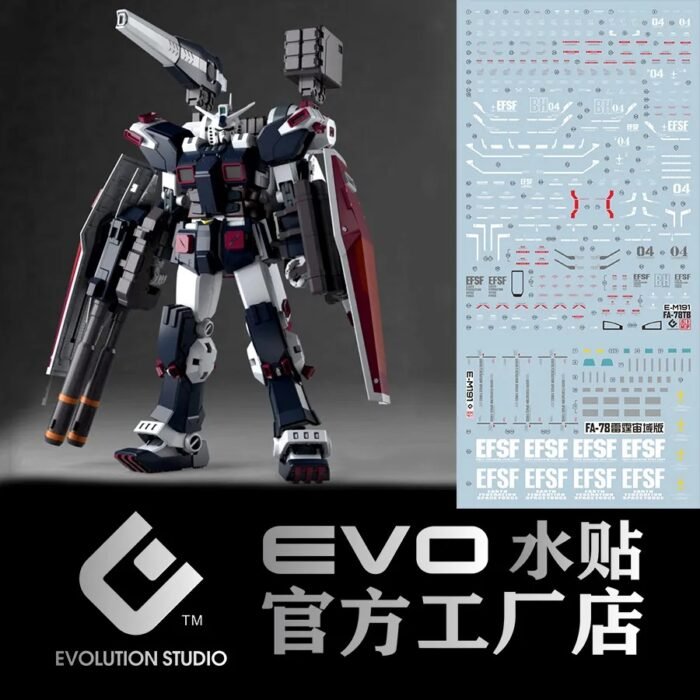 MG 1/100 FULL ARMOR GUNDAM Ver.Ka [GUNDAM THUNDERBOLT] EVO Water Decal