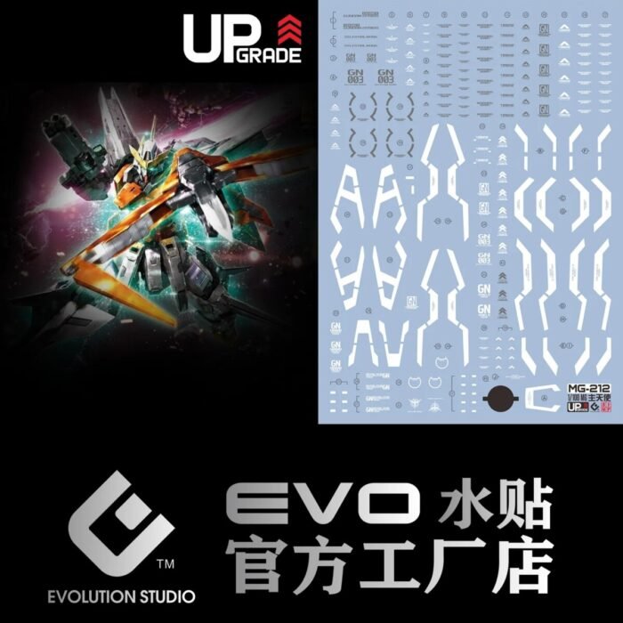 MG 1/100  GUNDAM KYRIOS EVO Water Decal