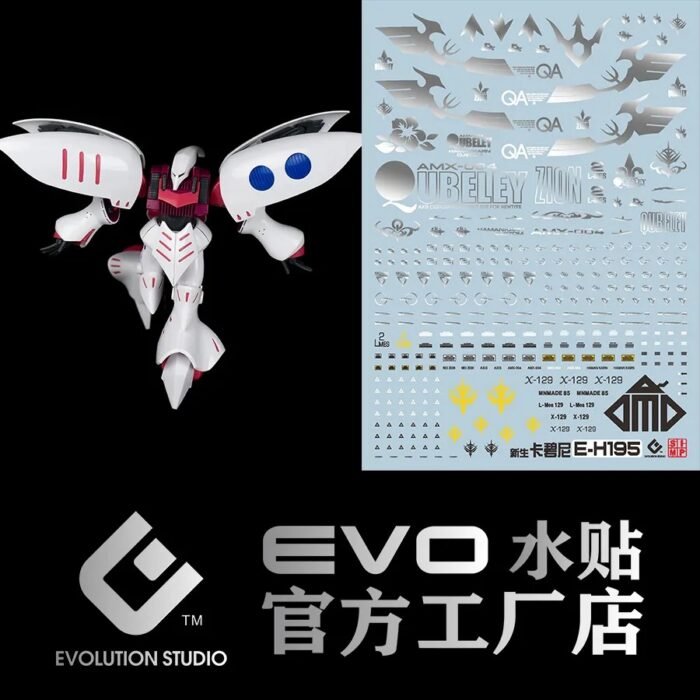 HGUC 1/144 Qubeley EVO Water Decal