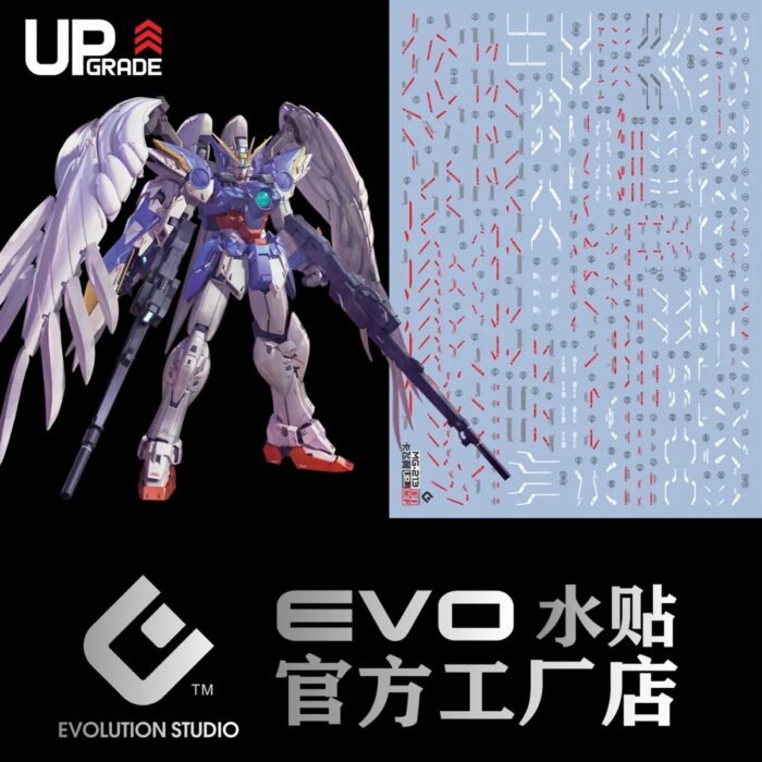 MG 1/100 Gundam Wing Zero EW Ver. Ka EVO Water Decal