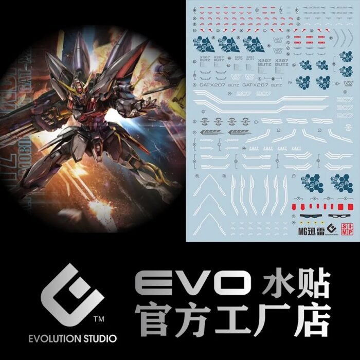 MG 1/100 Blitz Gundam EVO Water Decal