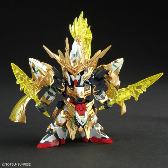 Alternative view of SDW HEROES ZHAO YUN 00 GUNDAM COMMAND PACKAGE