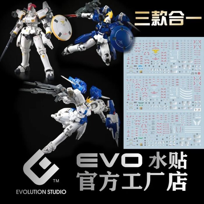 RG Tallgeese  I/II/III 1/144 EVO Water Decal