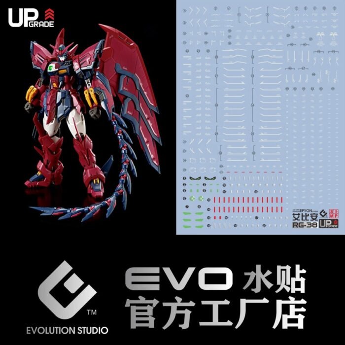 RG 1/144 GUNDAM EPYON EVO Water Decal