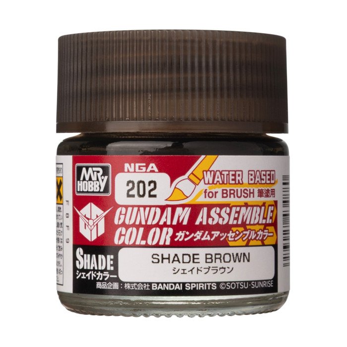 GUNDAM ASSEMBLE COLOR SHADE BROWN - NGA202