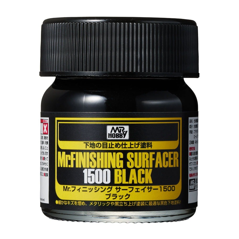 Mr Finishing Surfacer 1500 Black