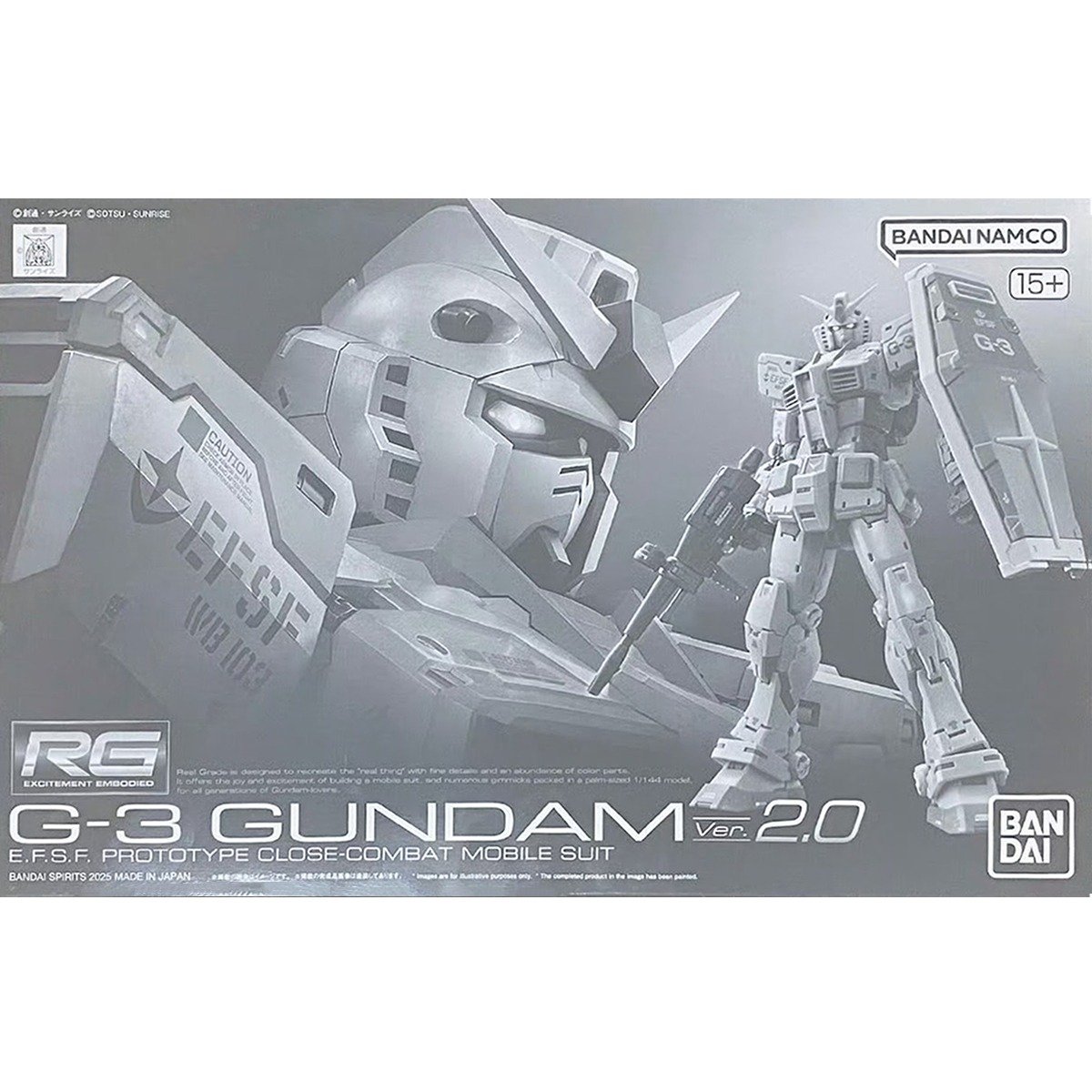 RG 1/144 RX-78-3 G-3 Gundam Ver.2.0