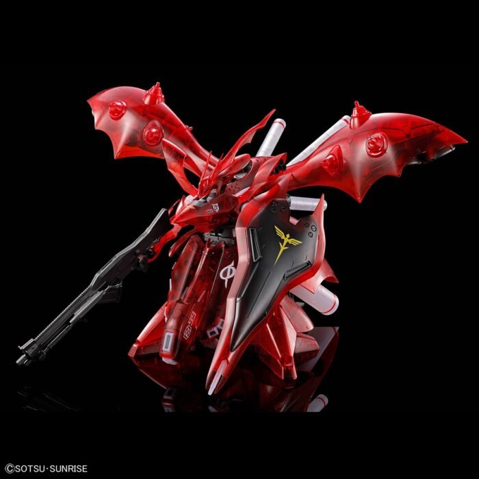 Alternative view of HG 1/144 MSN-04II Nightingale Clear Color