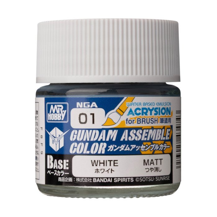 GUNDAM ASSEMBLE COLOR  WHITE - NGA01