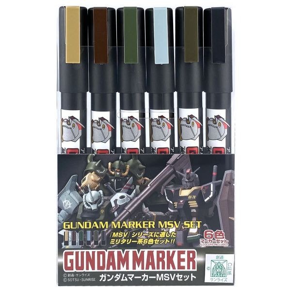 Gundam Marker MSV Set - GMS127