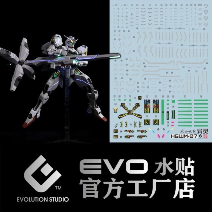 HG 1/144 GUNDAM CALIBARN EVO Water Decal