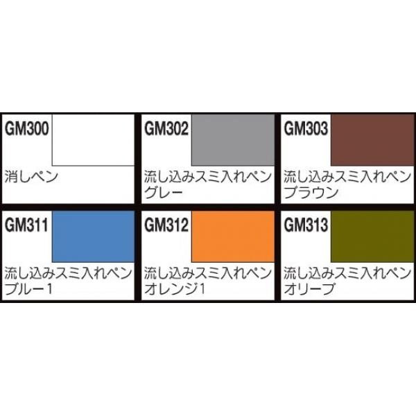 Alternative view of Gundam Pouring Inking Pen Set - GMS122