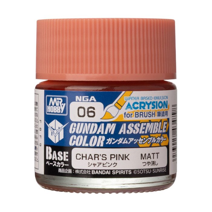GUNDAM ASSEMBLE COLOR CHAR'S PINK - NGA06