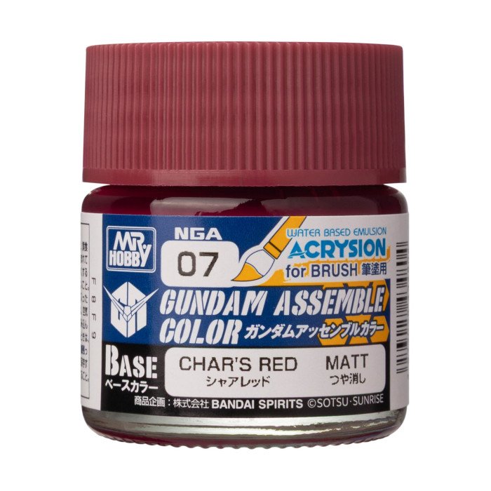 GUNDAM ASSEMBLE COLOR CHAR'S RED - NGA07