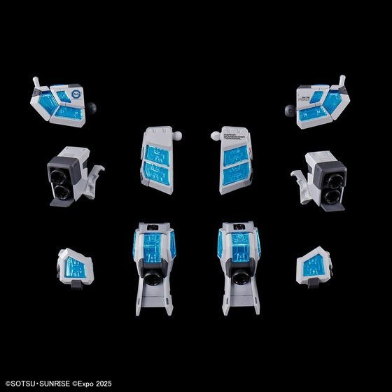 Alternative view of 1/144 RX-78F00/E GUNDAM (EX-001 G.L.R.S.S. Feather UNIT)