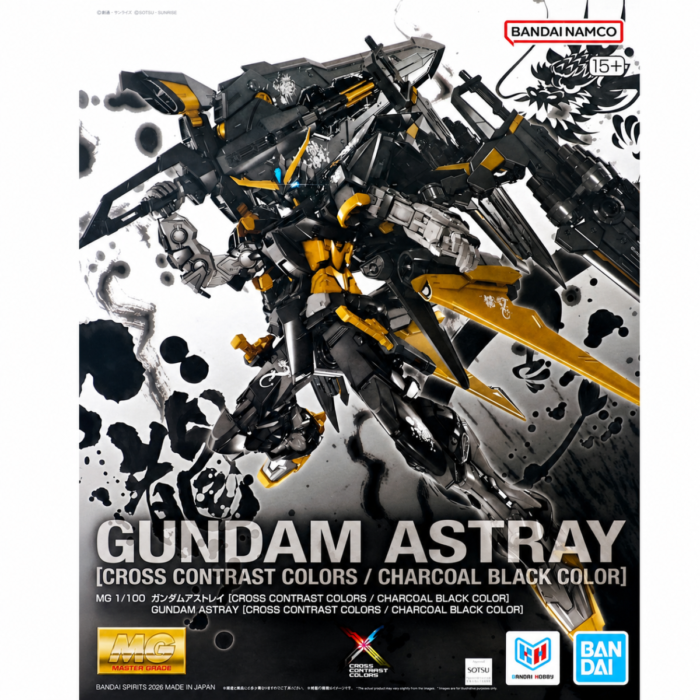 MG 1/100 Gundam Astray [Cross Contrast Colors / Charcoal Black Color] China Exclusive