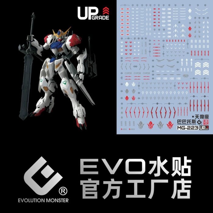 MG 1/100 BARBATOS LUPUS EVO Water Decal