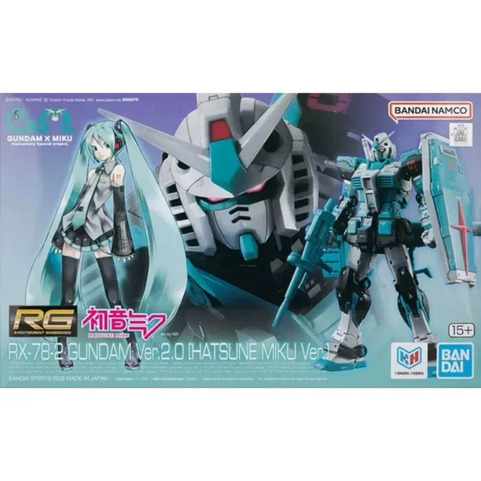 RG 1/144 RX-78-2 Gundam Ver.2.0 [Hatsune Miku Ver.]