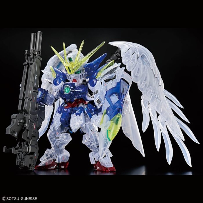 Alternative view of MGSD Wing Gundam Zero EW [Clear Color]