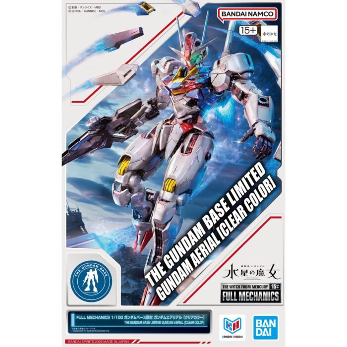 Full Mechanics 1/100 Gundam Aerial [Clear Color]